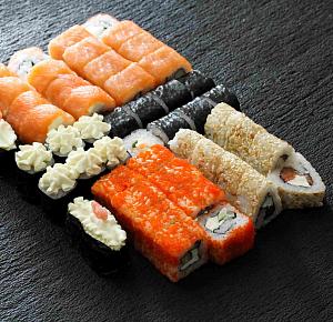 Биг с лососем